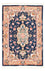Tapis persan - Tabriz - Royal - 91 x 59 cm - bleu foncé
