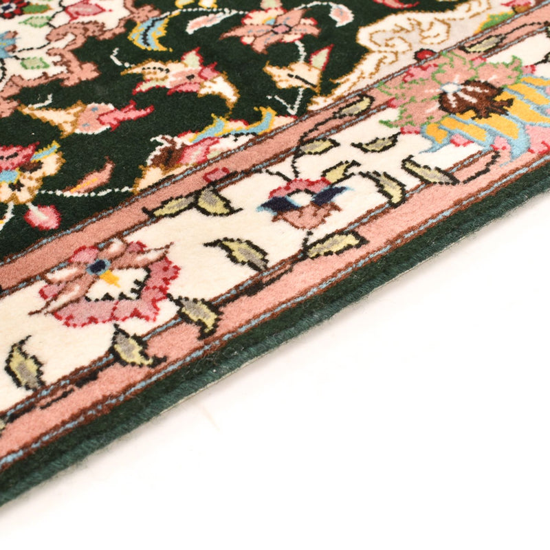 Tapis persan - Tabriz - Royal - 90 x 60 cm - bleu foncé