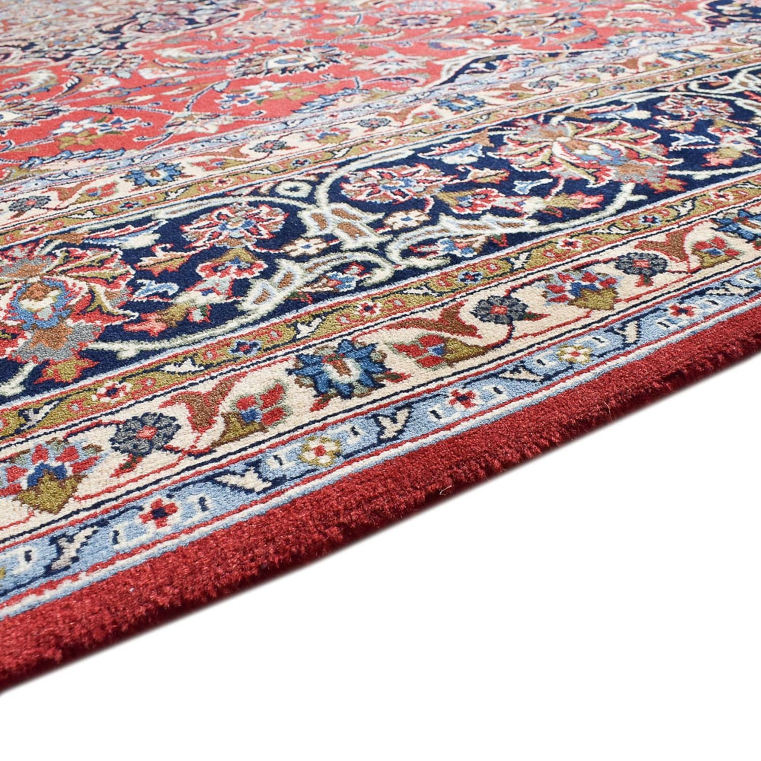 Tapis persan - Keshan - 360 x 246 cm - rouge