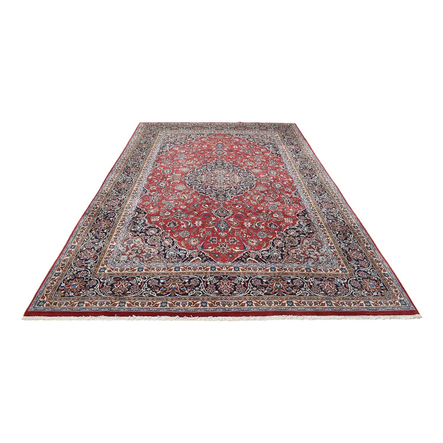 Tapis persan - Keshan - 360 x 246 cm - rouge