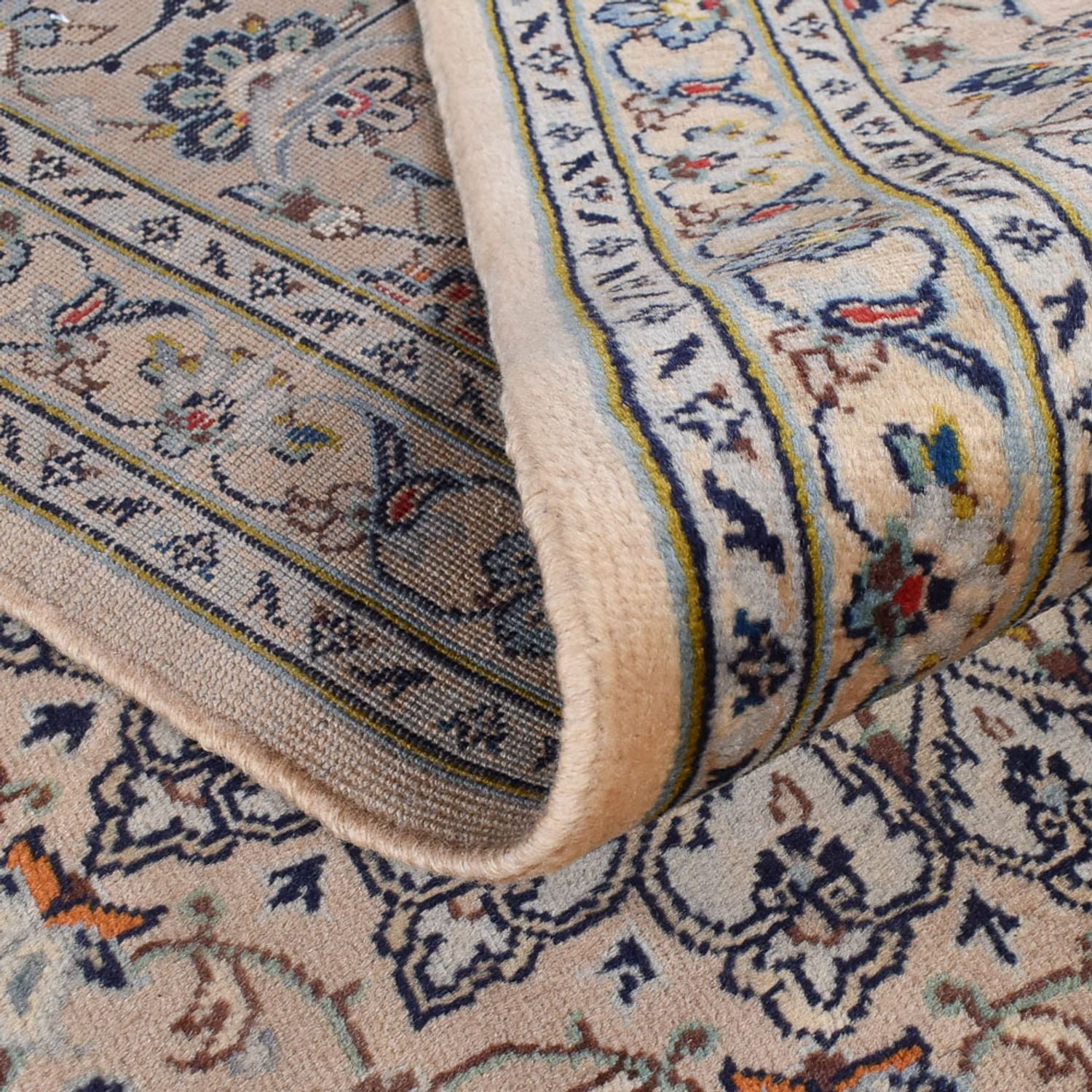 Tapis persan - Keshan - Royal - 347 x 246 cm - sable