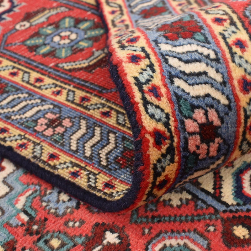 Tapis persan - Nomadic - 287 x 196 cm - rouge bordeaux