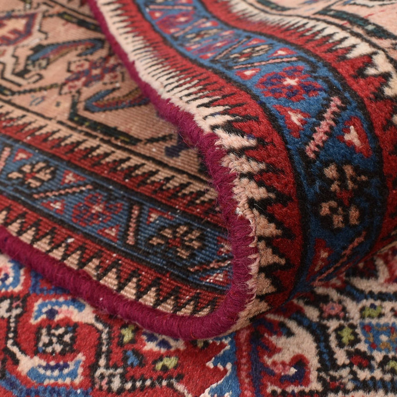 Tapis persan - Nomadic - 285 x 194 cm - rouge bordeaux