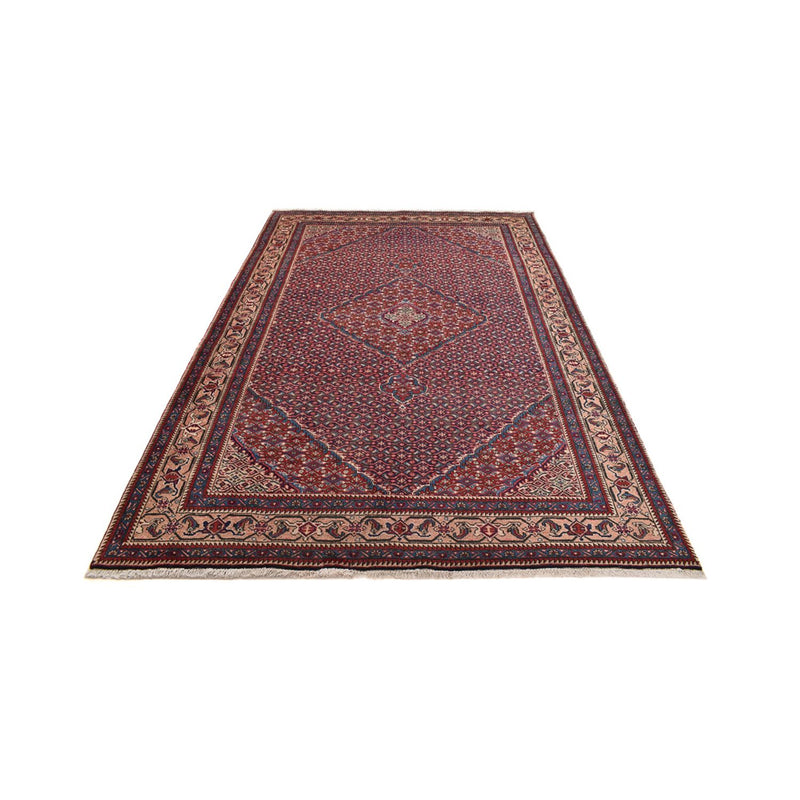 Tapis persan - Nomadic - 285 x 194 cm - rouge bordeaux