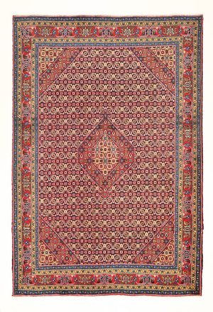 Tapis persan - Nomadic - 292 x 200 cm - rouille