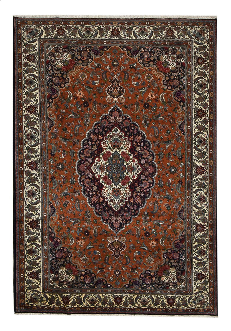 Tapis persan - Nomadic - 303 x 206 cm - rouge foncé