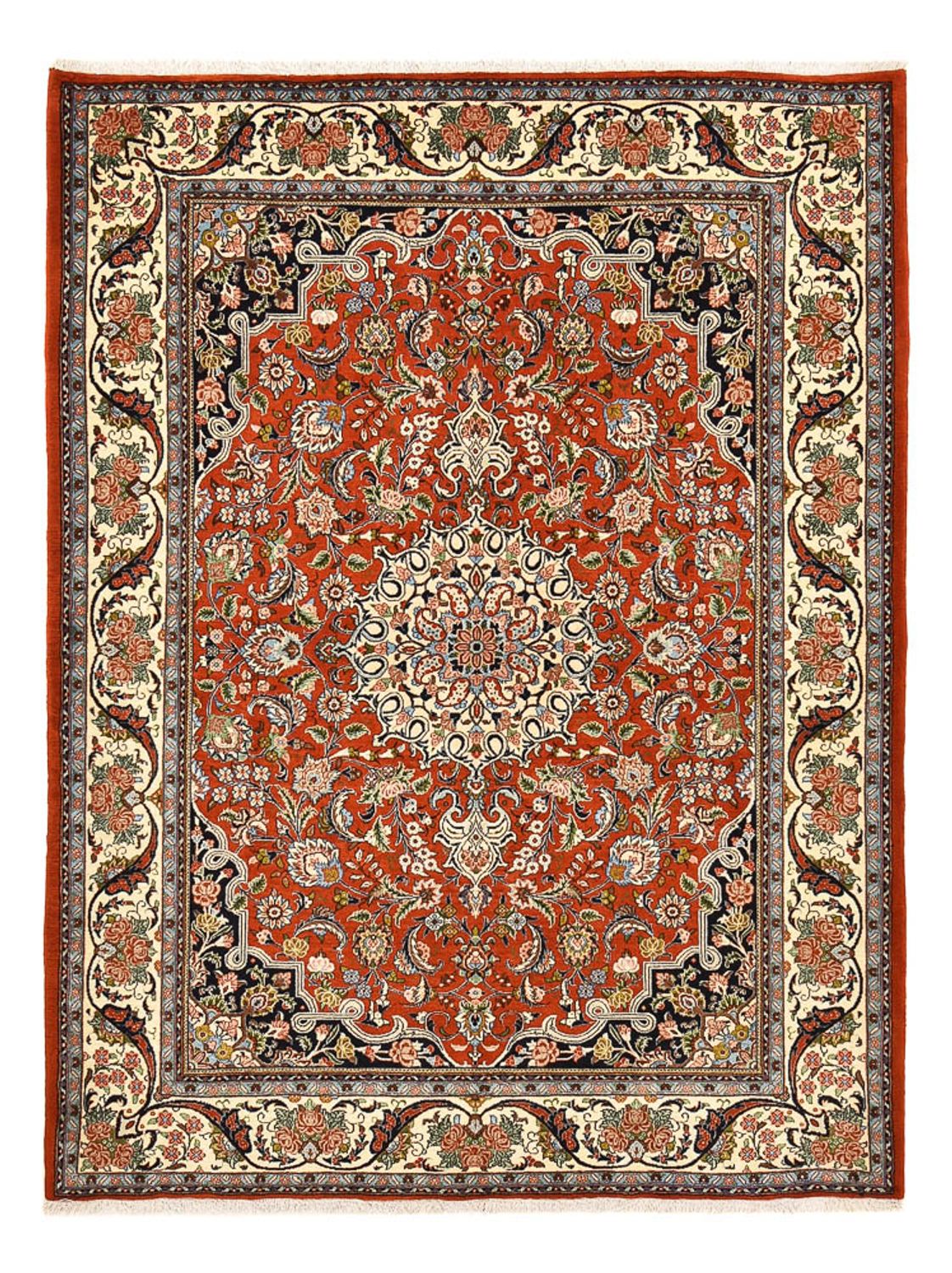 Tapis persan - Classique - 223 x 167 cm - rouge