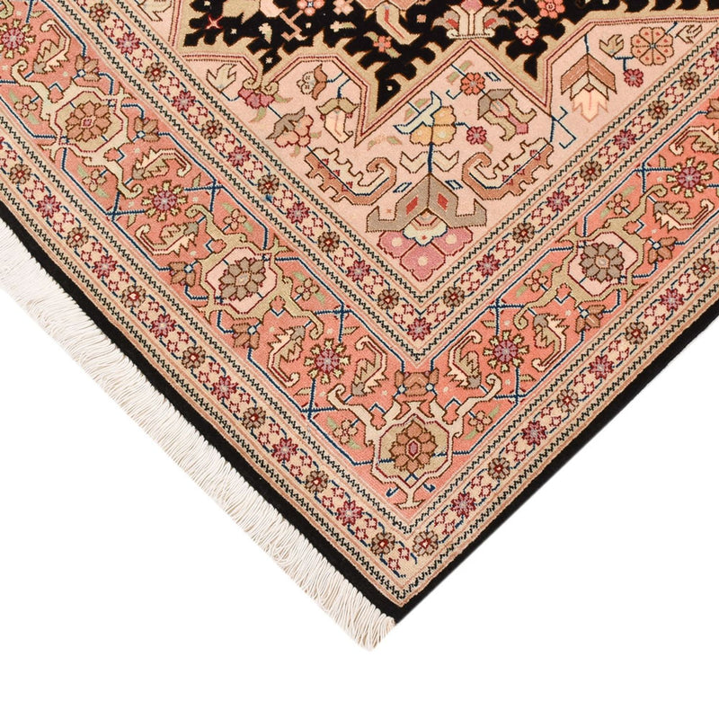 Tapis persan - Tabriz - Royal - 166 x 100 cm - bleu foncé