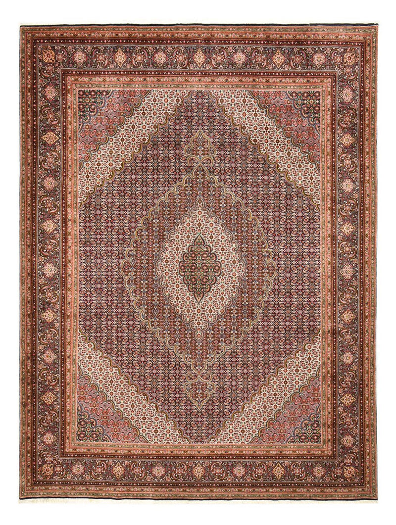 Tapis persan - Tabriz - Royal - 402 x 303 cm - beige foncé