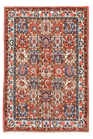 Tapis persan - Nomadic - 196 x 133 cm - multicolore
