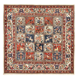 Tapis persan - Nomadic carré  - 211 x 210 cm - multicolore