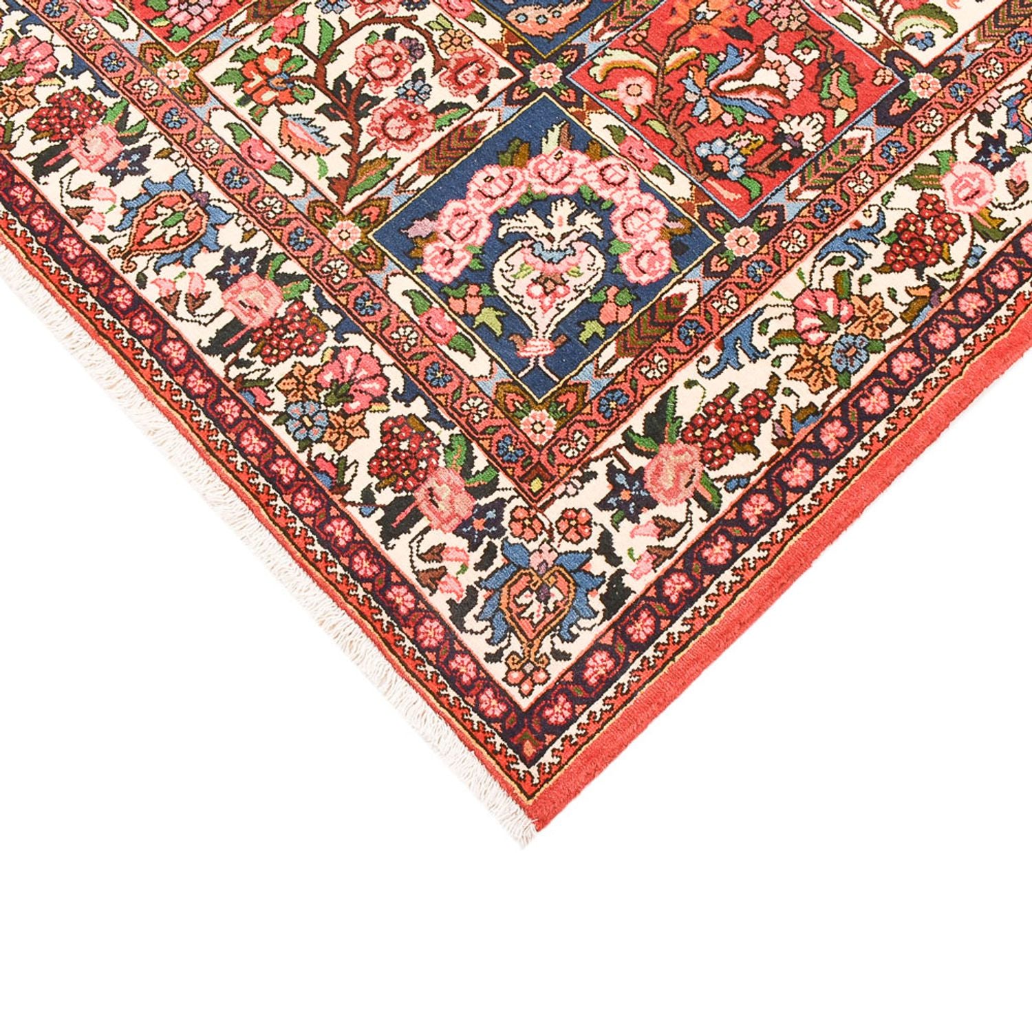 Tapis persan - Nomadic - 197 x 132 cm - multicolore