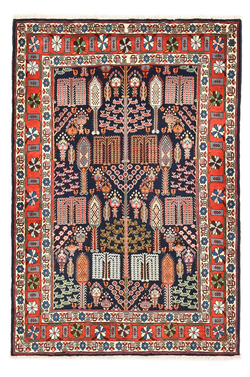Tapis persan - Nomadic - 206 x 140 cm - multicolore