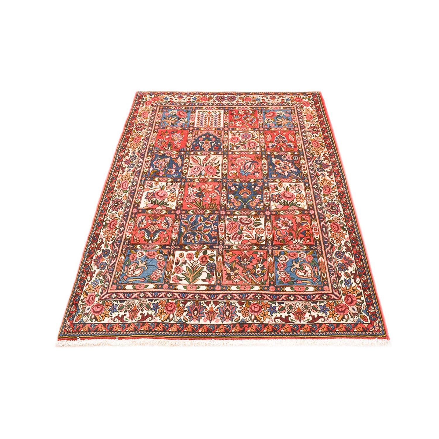 Tapis persan - Nomadic - 197 x 140 cm - multicolore