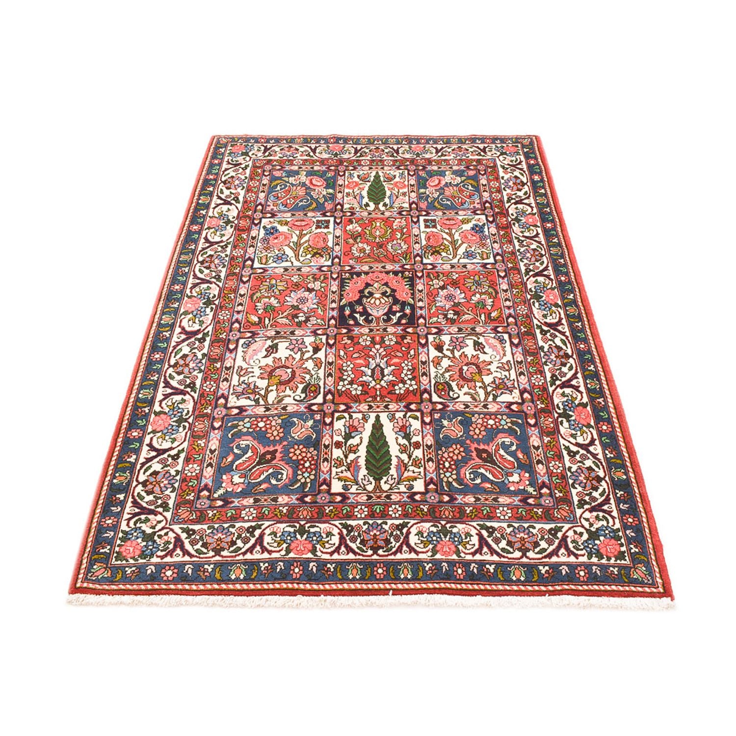 Tapis persan - Nomadic - 203 x 137 cm - multicolore