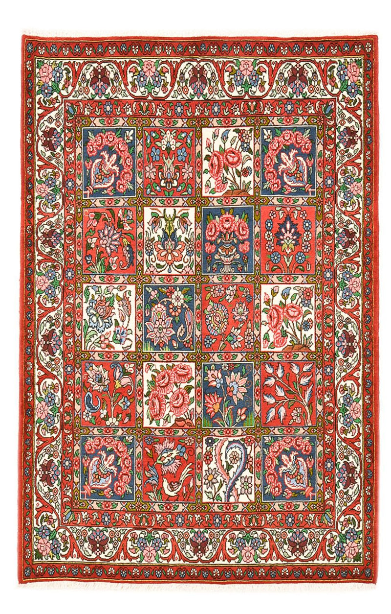 Tapis persan - Nomadic - 196 x 133 cm - multicolore