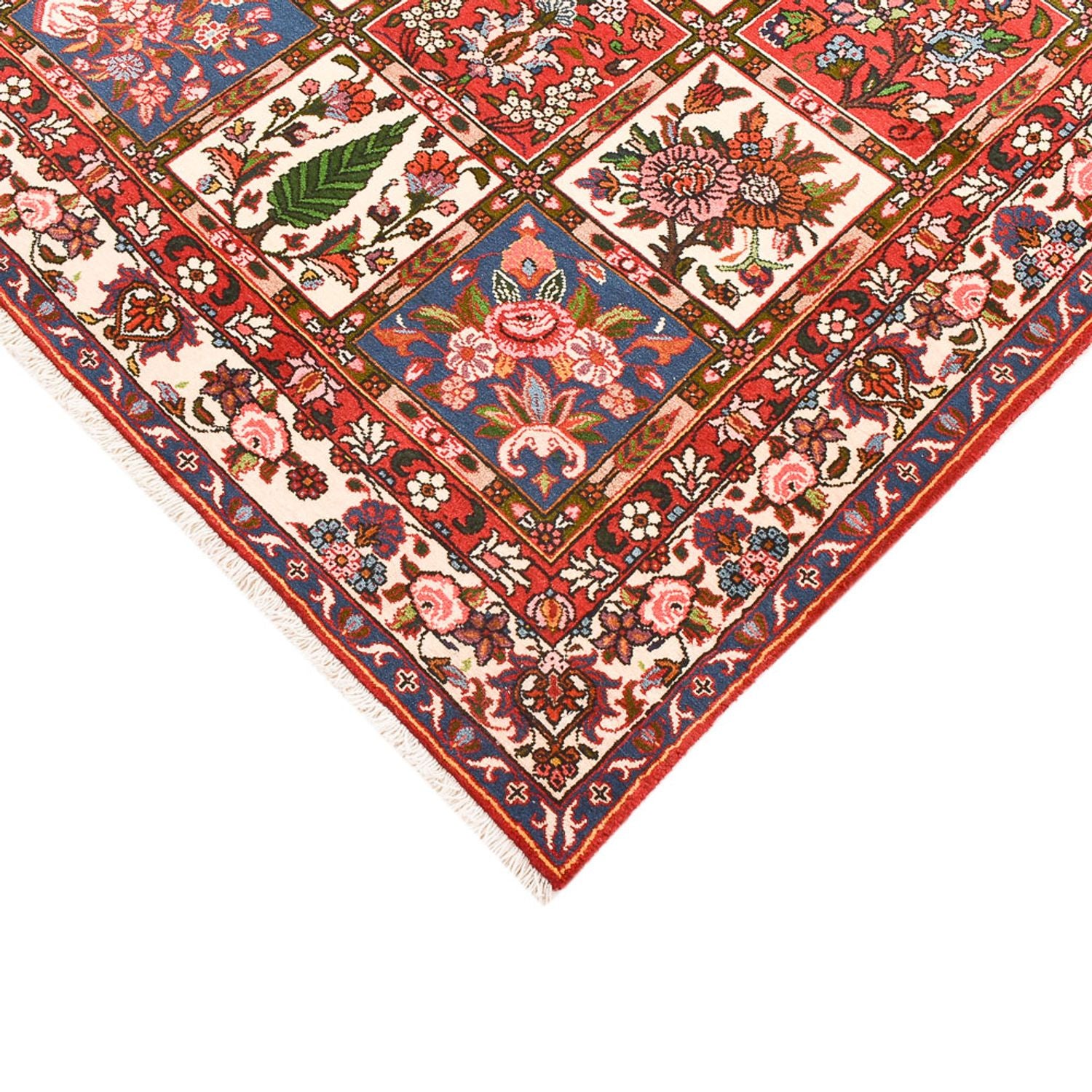 Tapis persan - Nomadic - 204 x 130 cm - multicolore