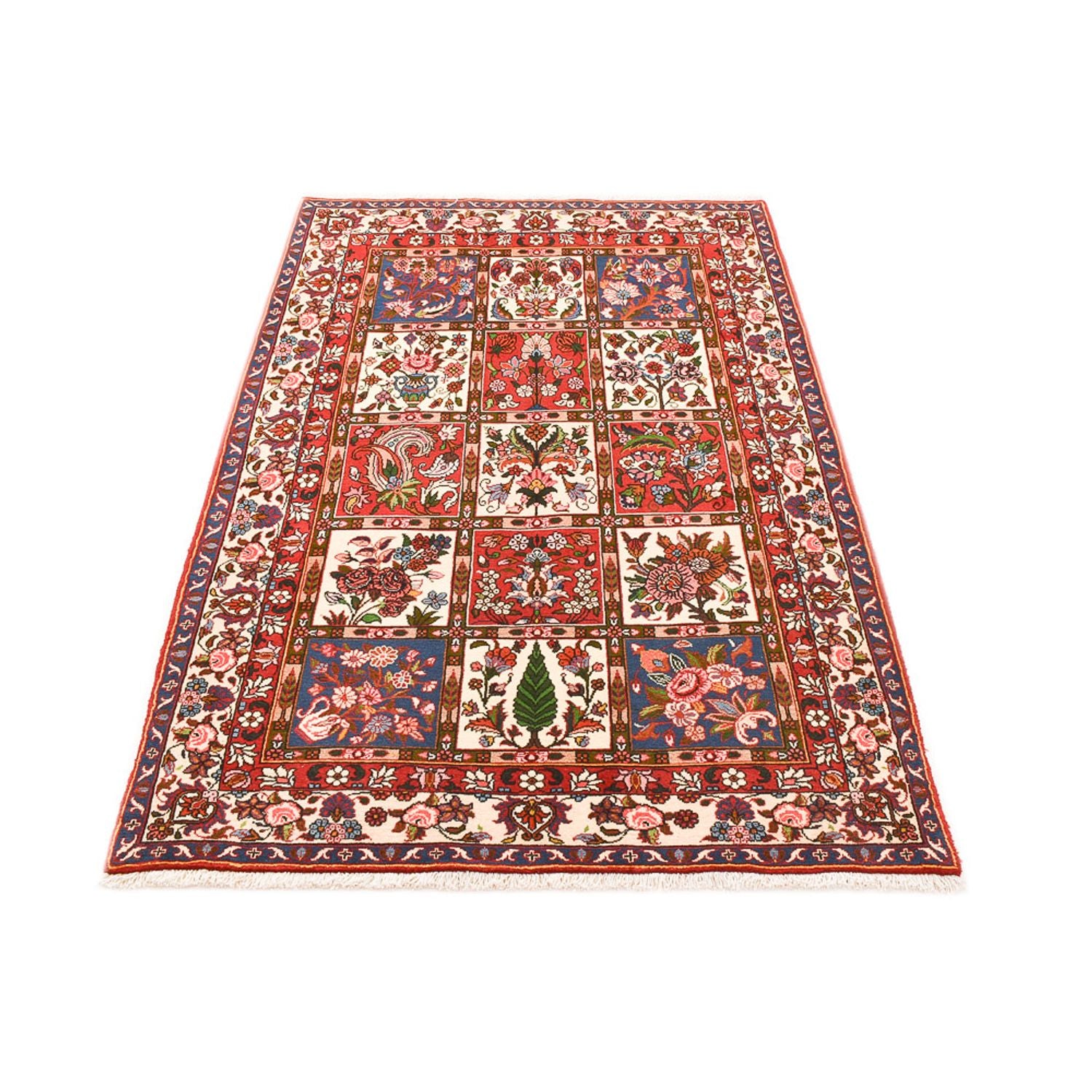 Tapis persan - Nomadic - 204 x 130 cm - multicolore