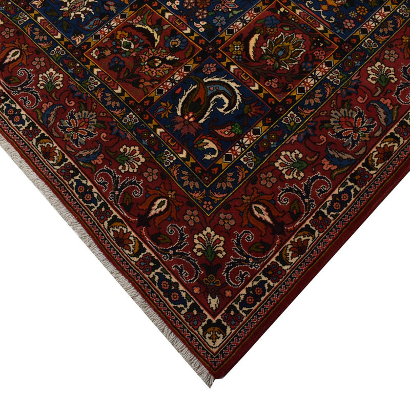 Tapis persan - Nomadic - 313 x 201 cm - rouge foncé