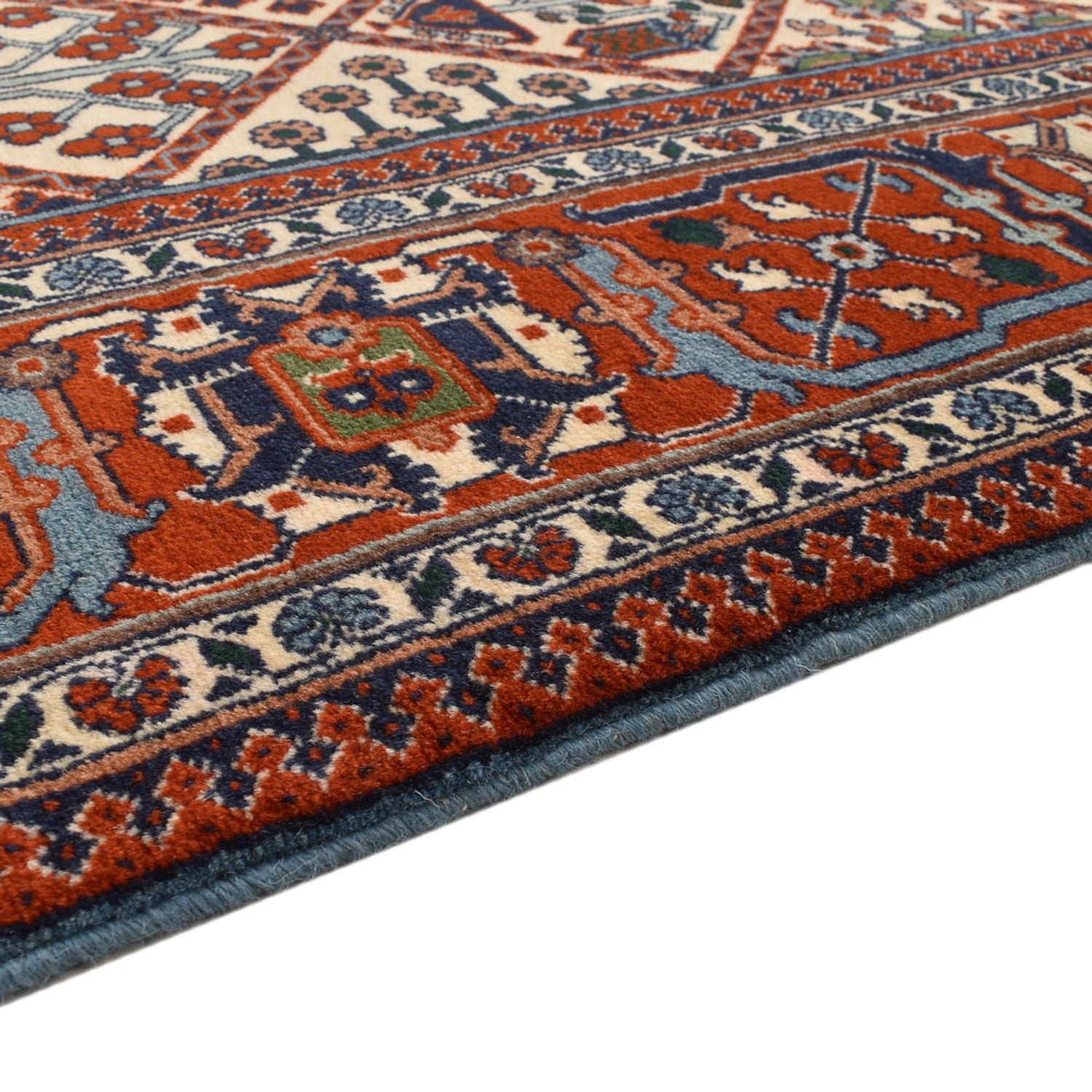Tapis persan - Nomadic - 238 x 168 cm - rouille