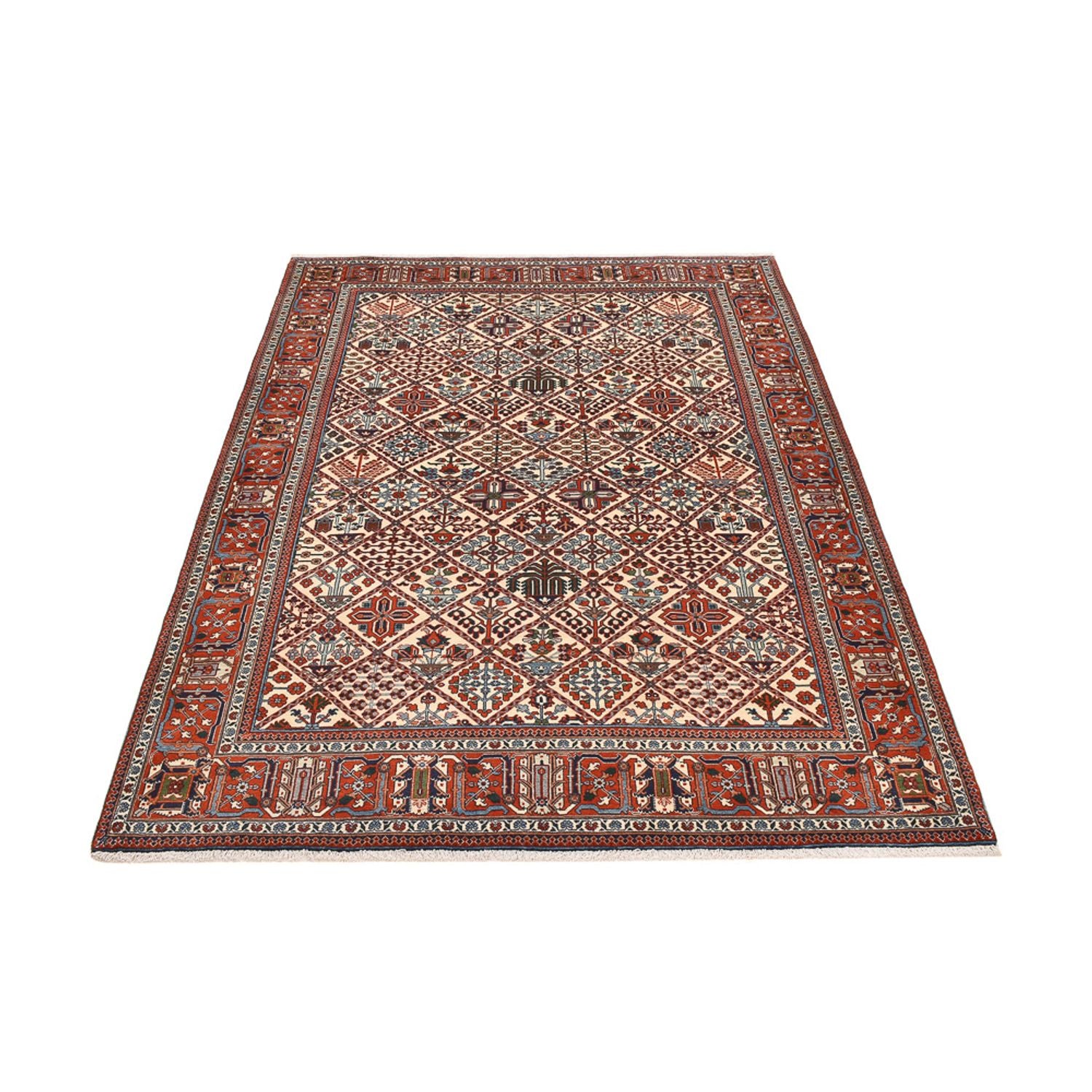 Tapis persan - Nomadic - 238 x 168 cm - rouille