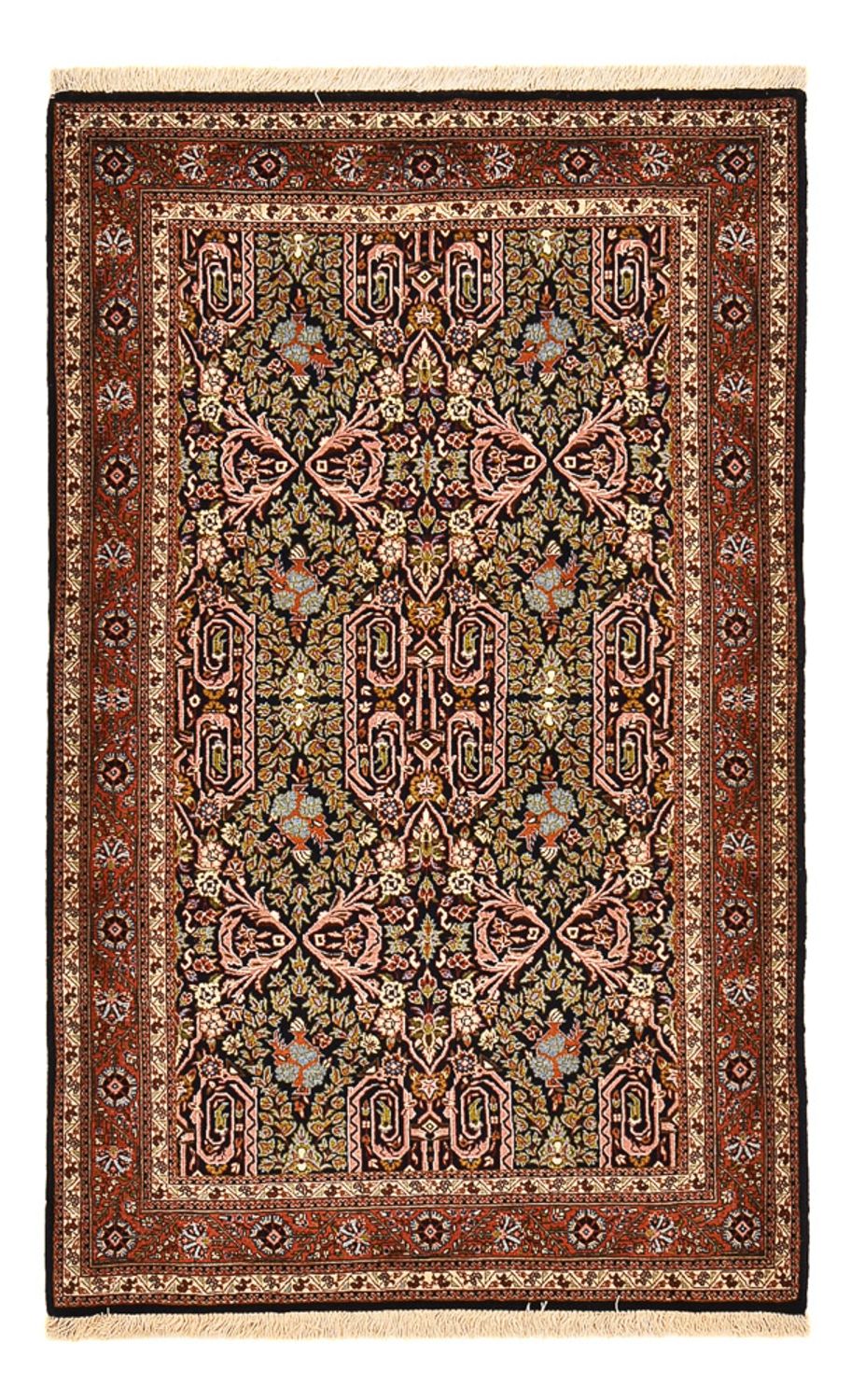 Tapis persan - Ghom - Royal - 163 x 99 cm - sable