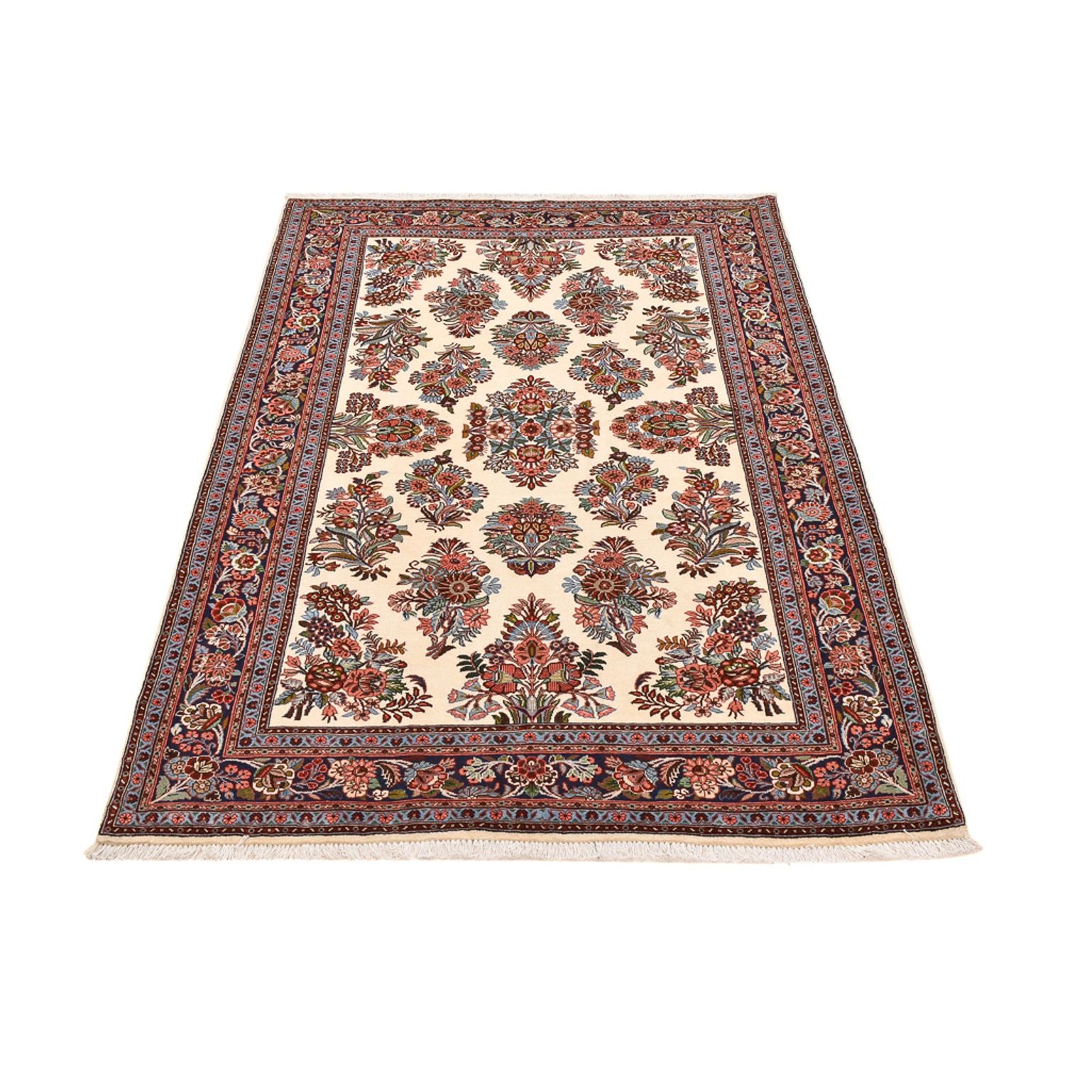 Tapis persan - Classique - 207 x 134 cm - beige foncé