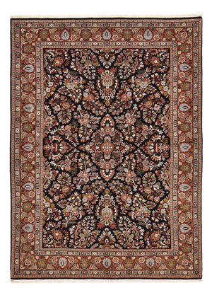 Tapis persan - Classique - 243 x 172 cm - bleu foncé