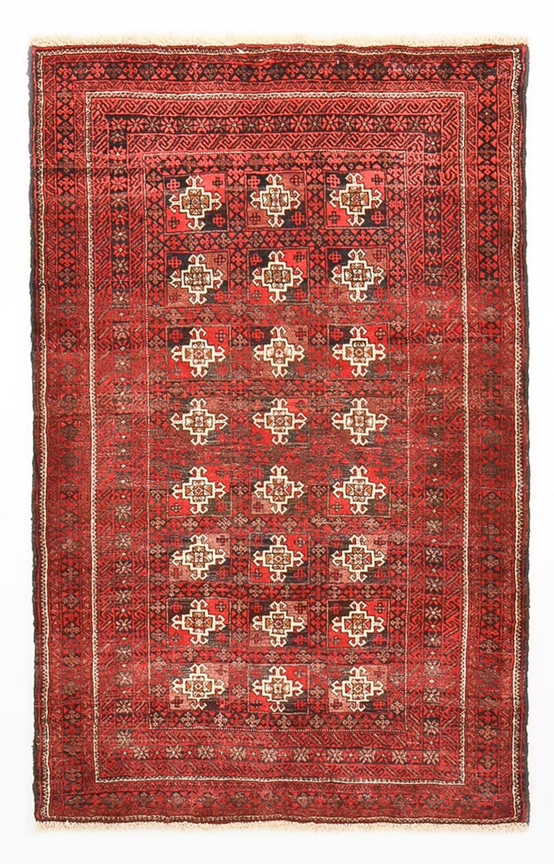 Tapis Belutsch - 150 x 99 cm - rouge
