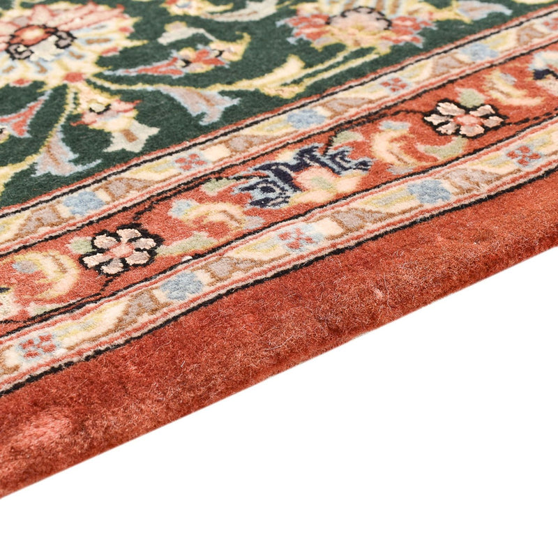 Tapis de couloir Tapis persan - Ghom - Royal - 202 x 56 cm - bleu foncé