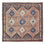 Tapis persan - Nomadic carré  - 203 x 193 cm - rouge clair