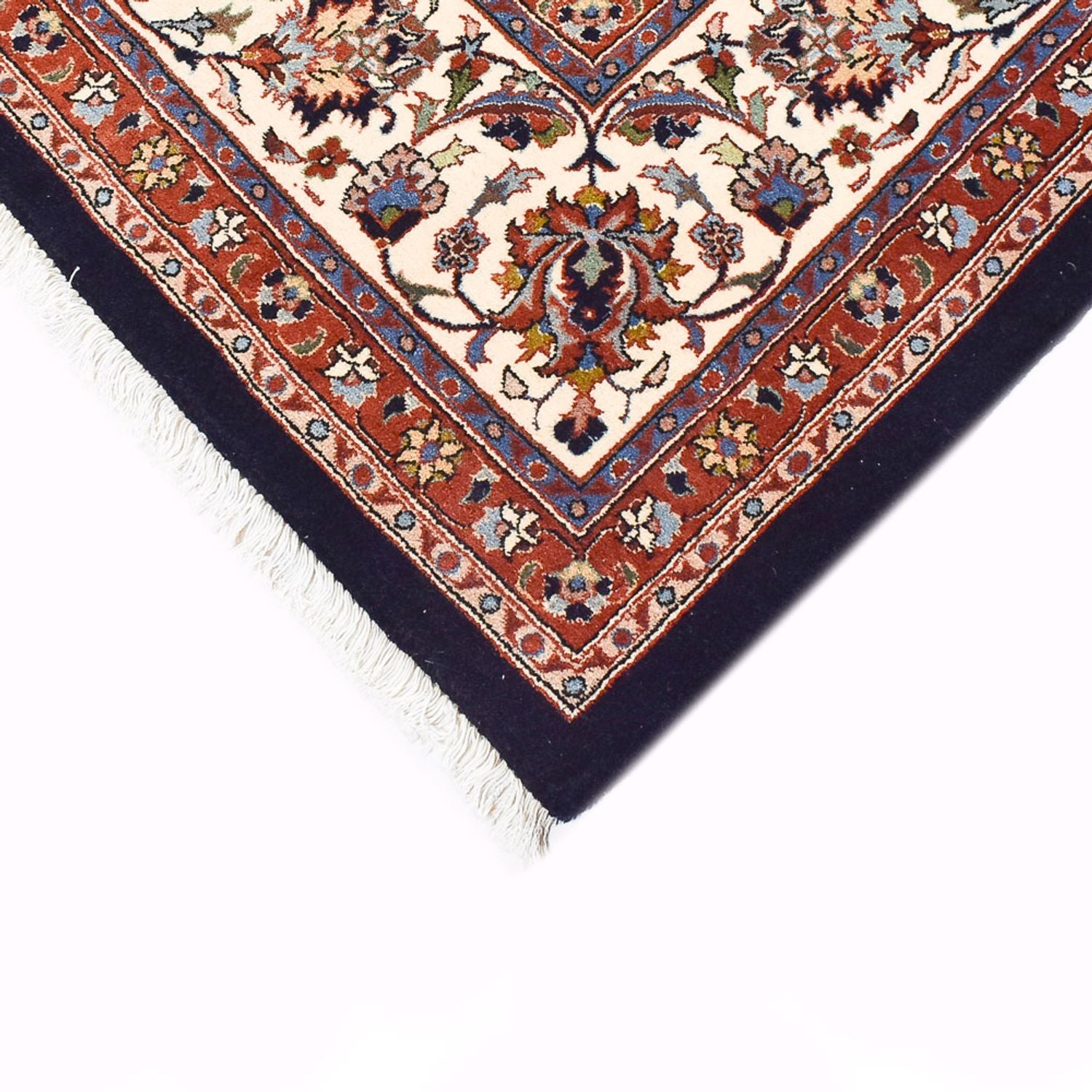 Tapis persan - Classique - Royal - 346 x 251 cm - bleu foncé