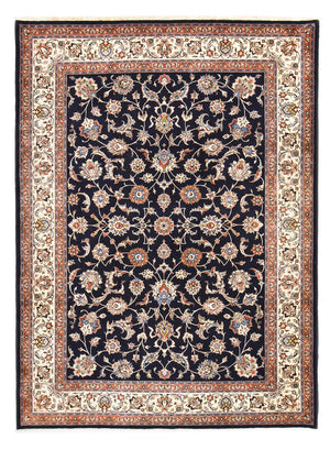 Tapis persan - Classique - Royal - 343 x 255 cm - bleu foncé