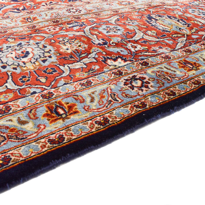 Tapis persan - Keshan - 424 x 308 cm - bleu foncé