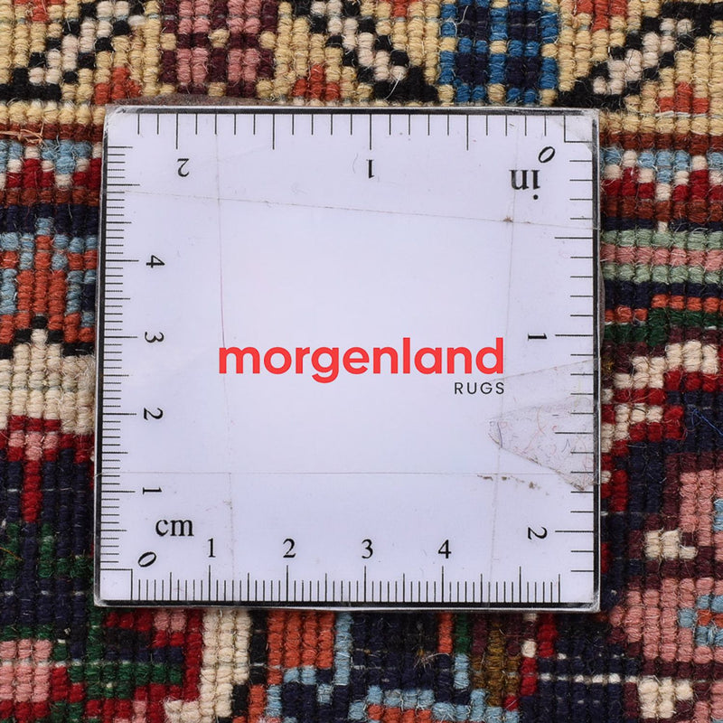 Tapis persan - Nomadic - 280 x 199 cm - rouge bordeaux