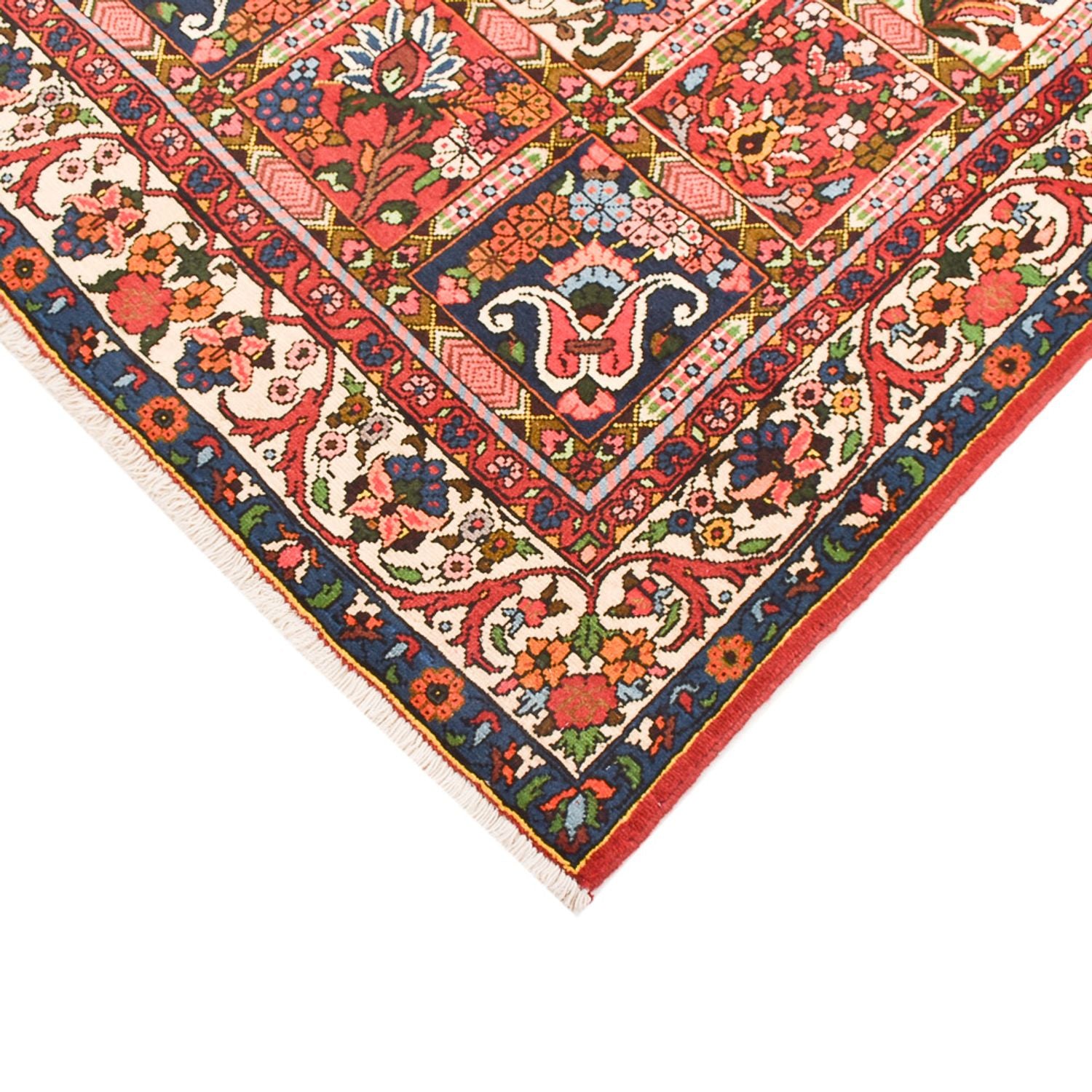 Tapis persan - Nomadic - 193 x 128 cm - multicolore