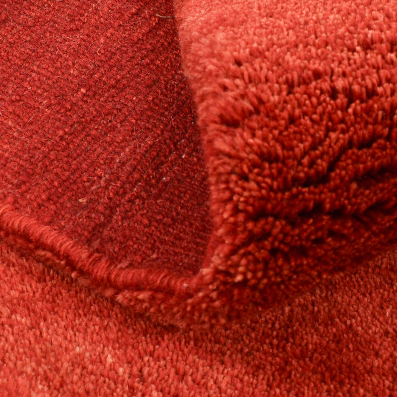 Tapis Gabbeh - Persan - 177 x 126 cm - rouge