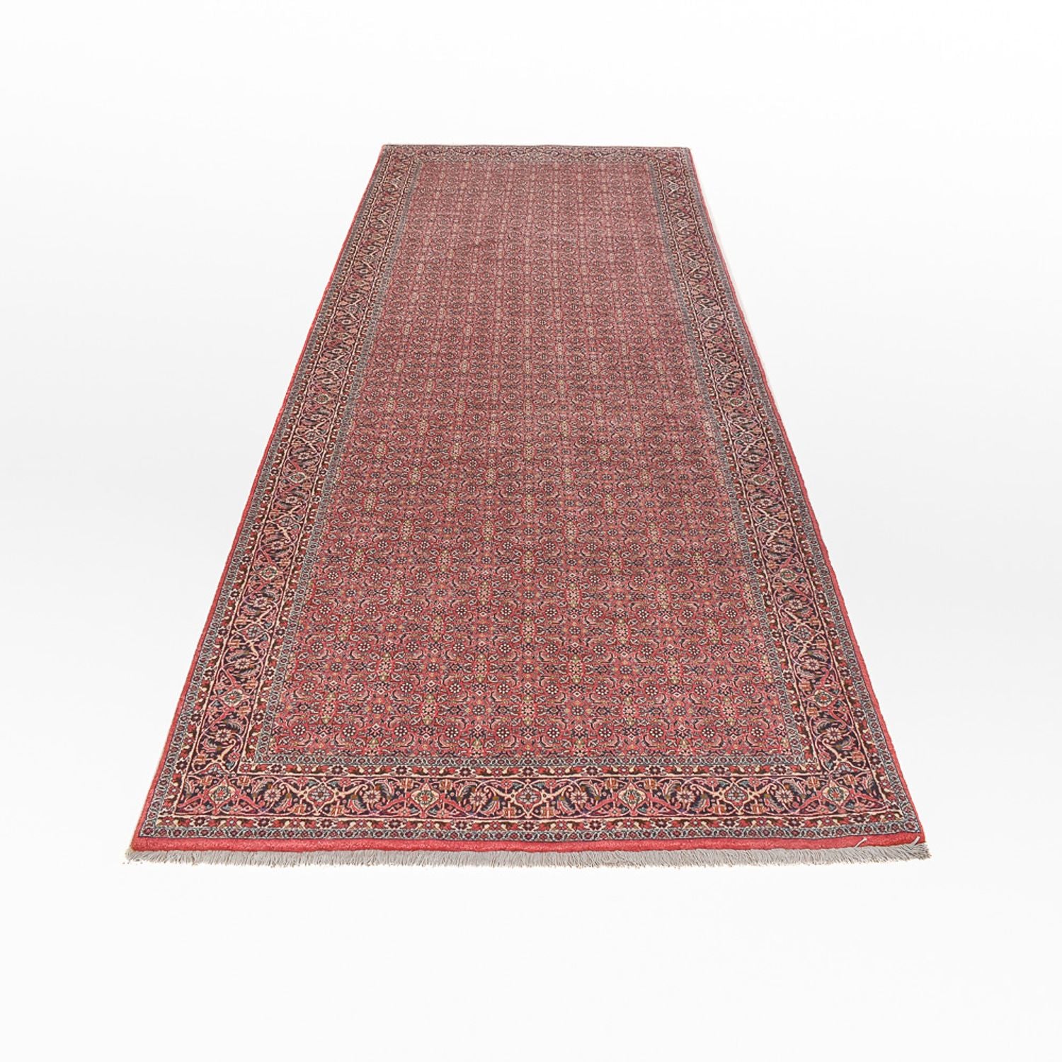 Läufer Perser - Bidjar - 393 x 152 cm - rost