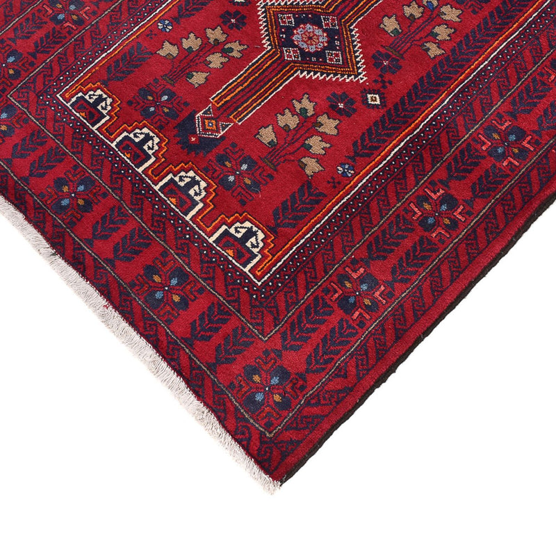 Tapis de couloir Tapis Belutsch - 416 x 100 cm - rouge