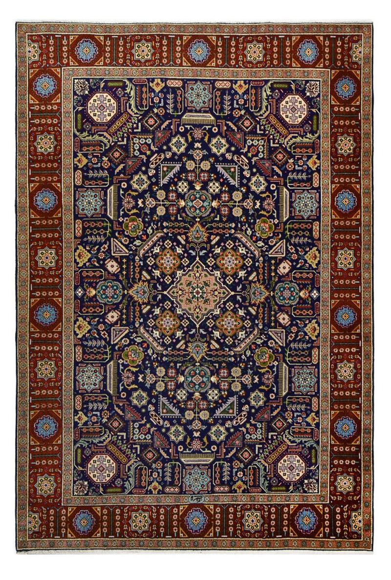 Perserteppich - Nomadic - 298 x 205 cm - weinrot