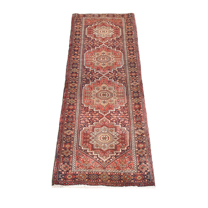 Tapis de couloir Tapis persan - Nomadic - 185 x 52 cm - rouille