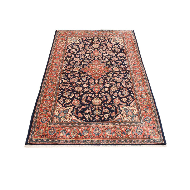 Tapis persan - Keshan - 234 x 143 cm - bleu foncé