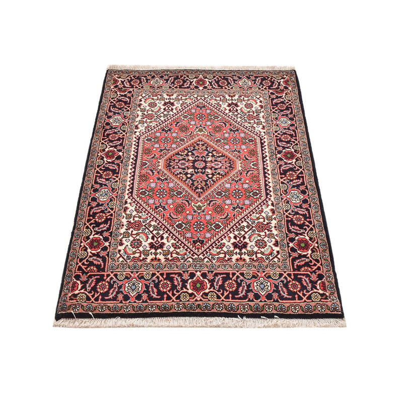 Tapis persan - Bidjar - 132 x 83 cm - rouge clair