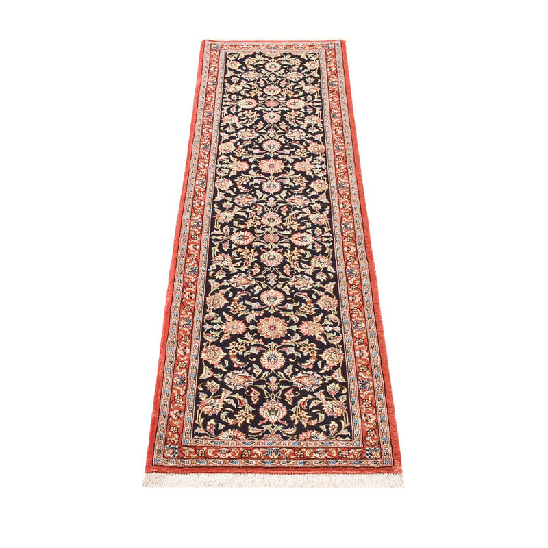 Tapis de couloir Tapis persan - Ghom - Royal - 197 x 54 cm - beige foncé