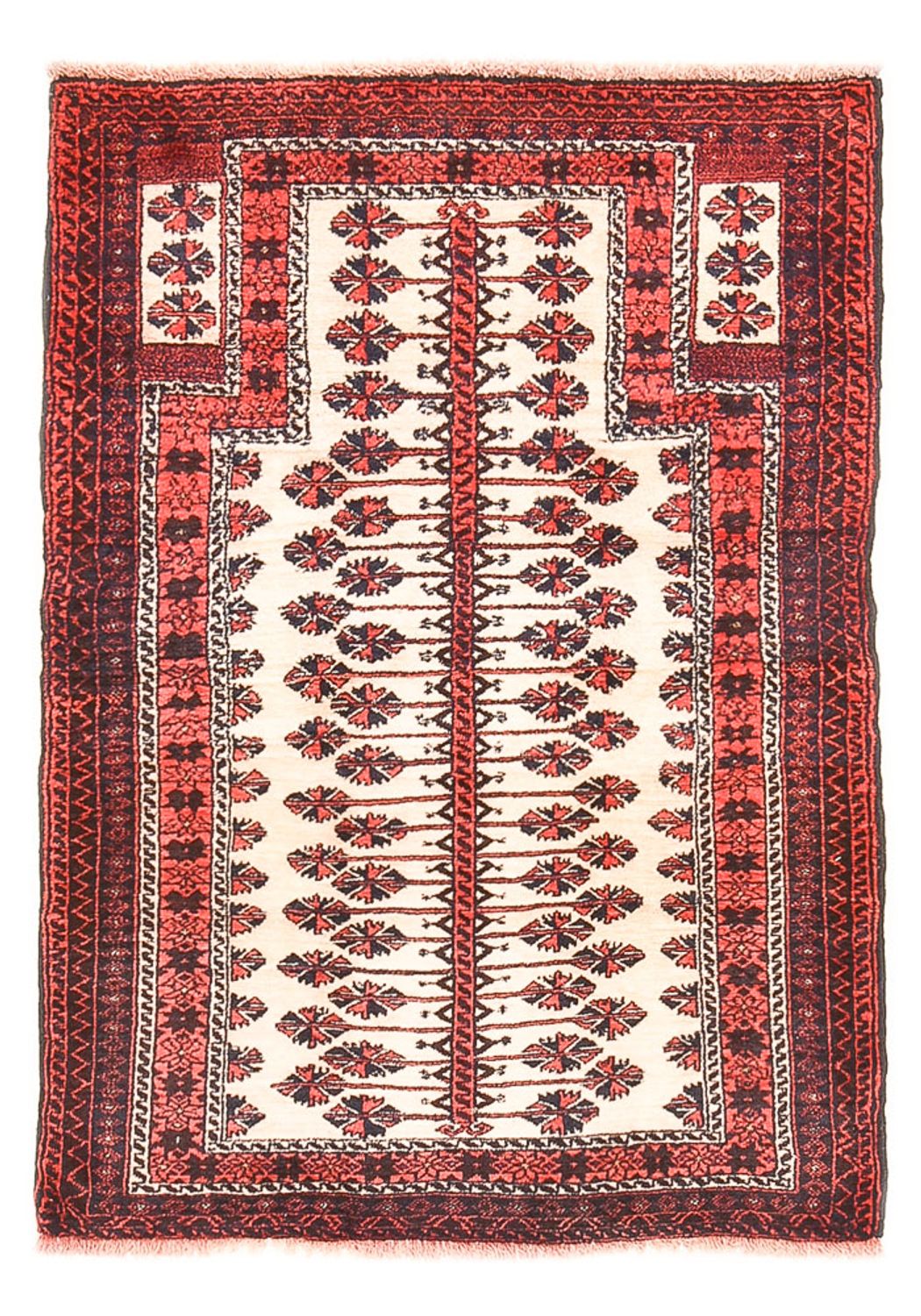 Tapis Belutsch - 133 x 97 cm - multicolore