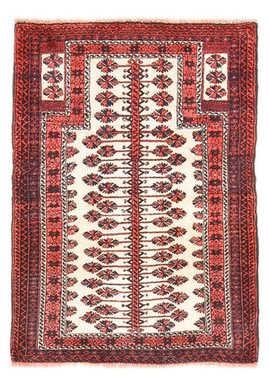 Tapis Belutsch - 133 x 97 cm - multicolore