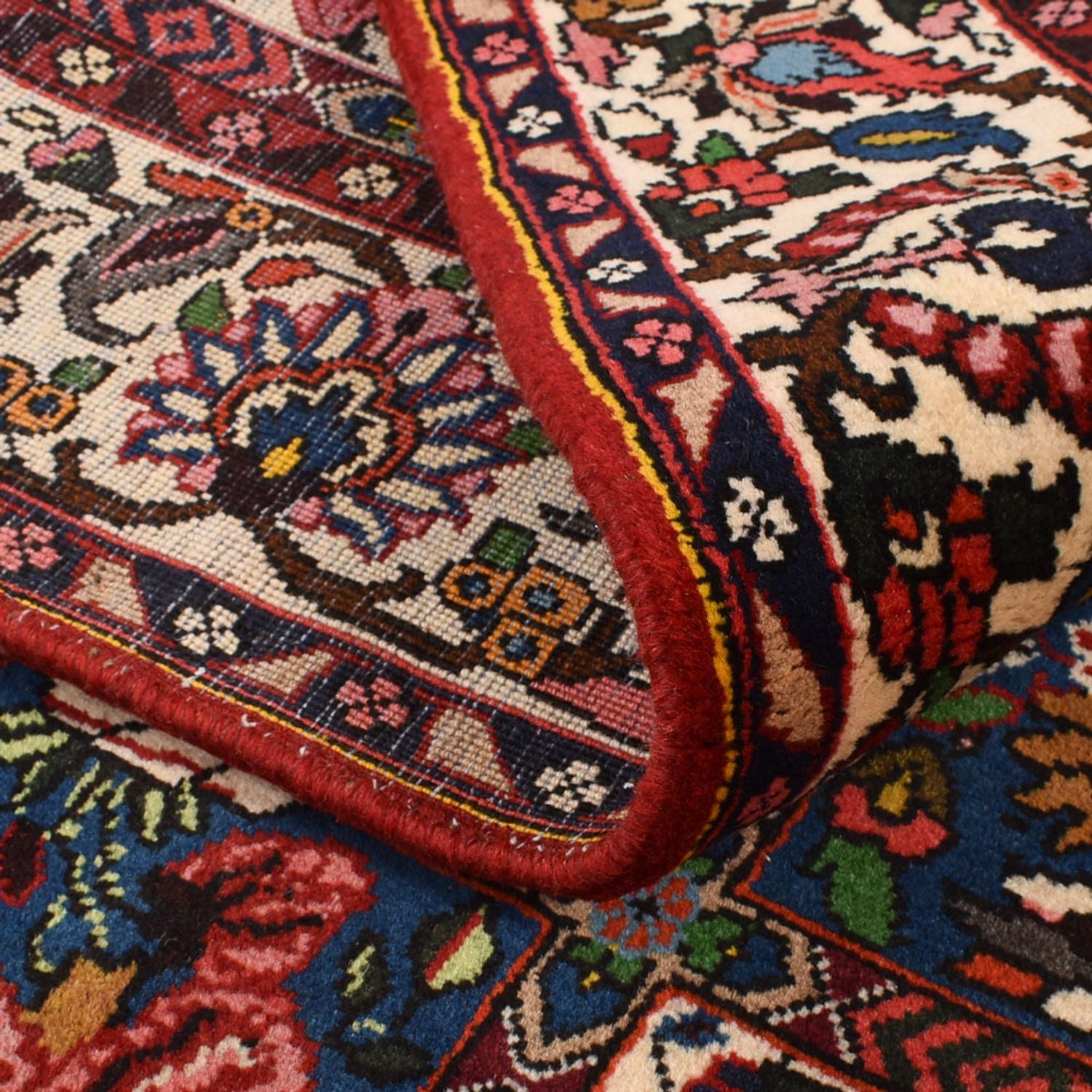 Tapis persan - Nomadic - 205 x 136 cm - multicolore