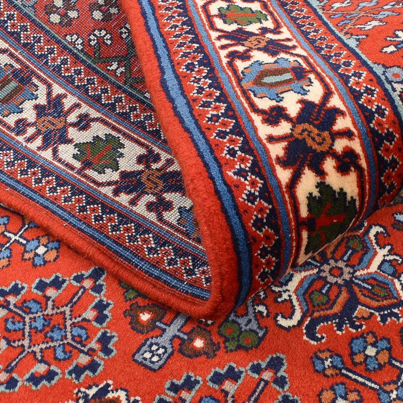 Tapis persan - Nomadic - 150 x 113 cm - rouge