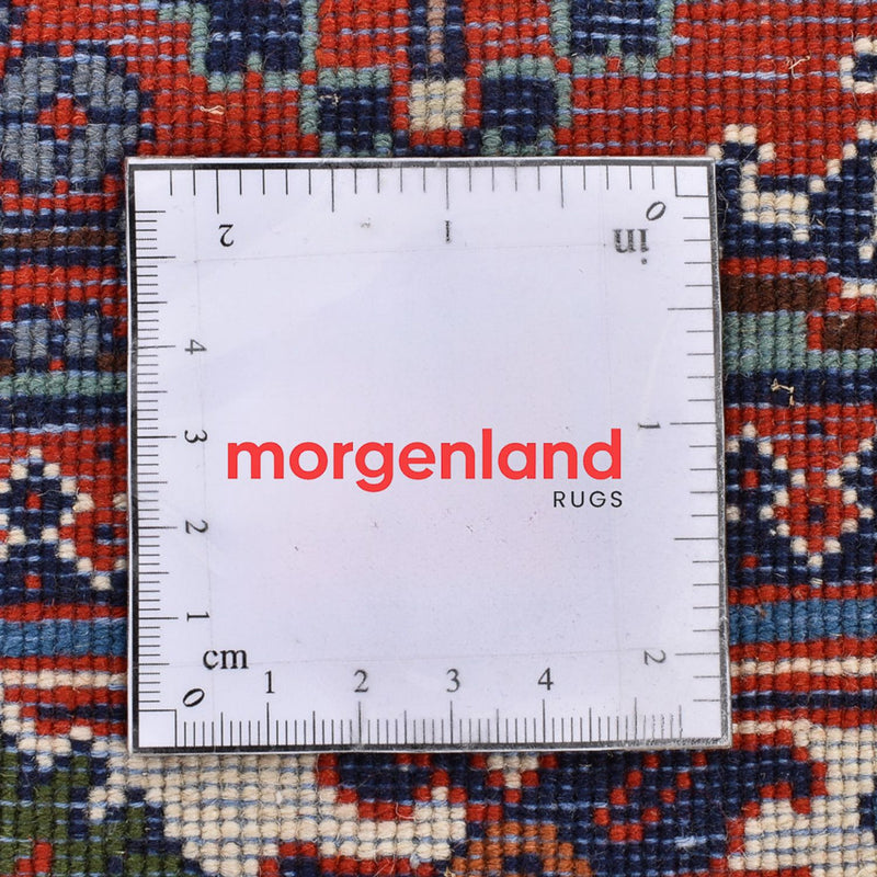 Tapis persan - Nomadic - 150 x 113 cm - rouge