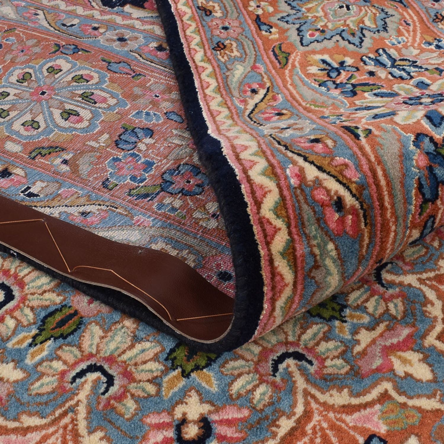 Tapis persan - Royal - 314 x 194 cm - bleu foncé